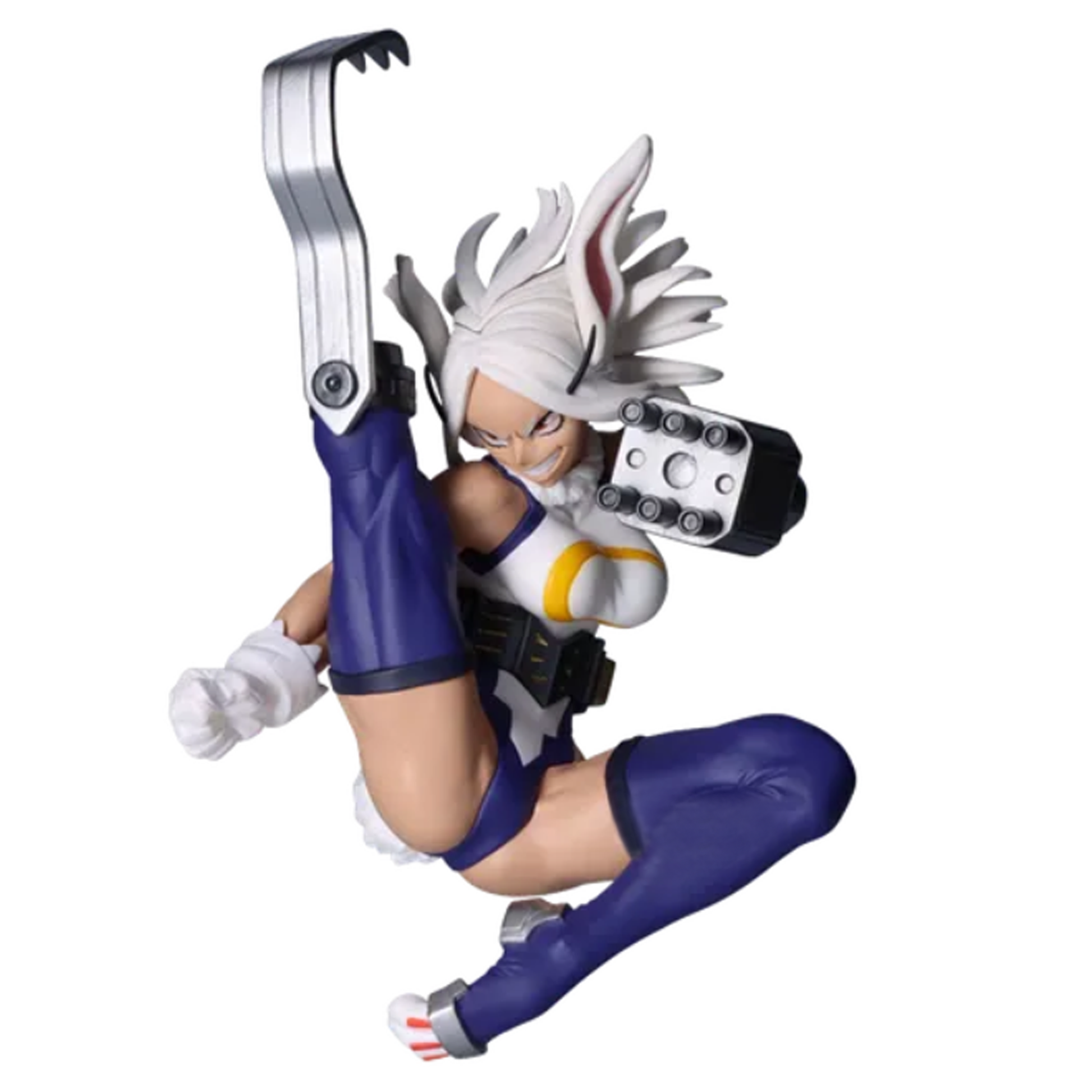 My Hero Academia: The Amazing Heroes Plus Mirko Figure on a White Background (Front) | Happy Piranha