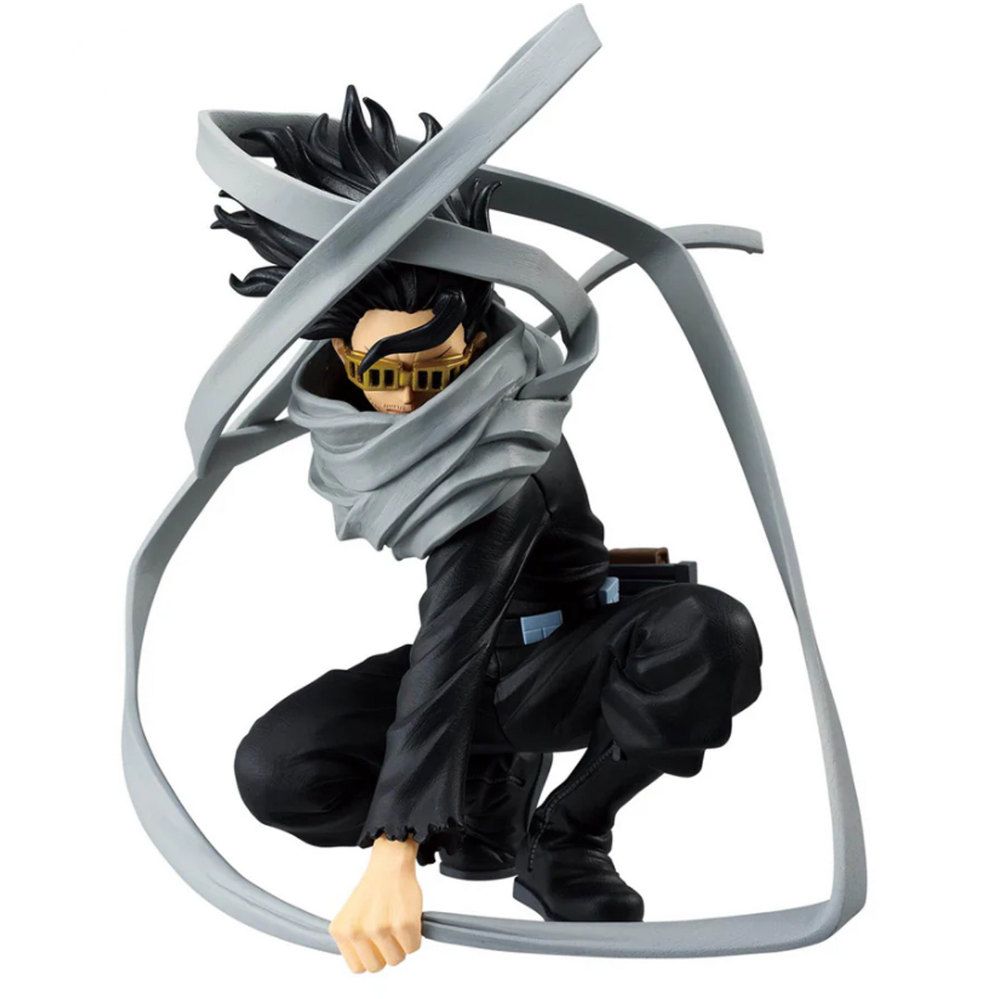 Eraser Head: My Hero Academia Maximatic Banpresto Figure (Front) on a White Background | Happy Piranha