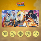 Naruto Shippuden 31.5 Inch Anime Mouse Pad & Keyboard Mat Features | Happy Piranha
