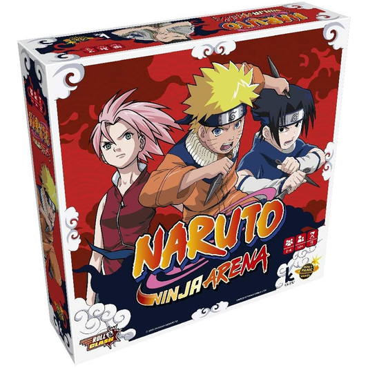 Naruto Ninja Arena Board Game (Front) | Happy Piranha