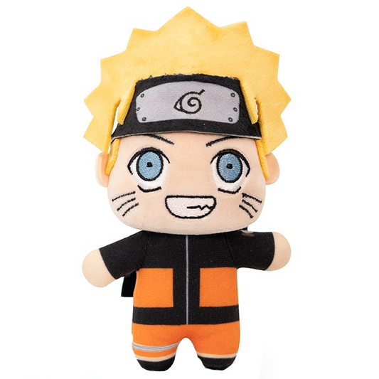 Naruto Uzumaki - 6'' Naruto Shippuden Plushie Soft Toy (Front) | Happy Piranha