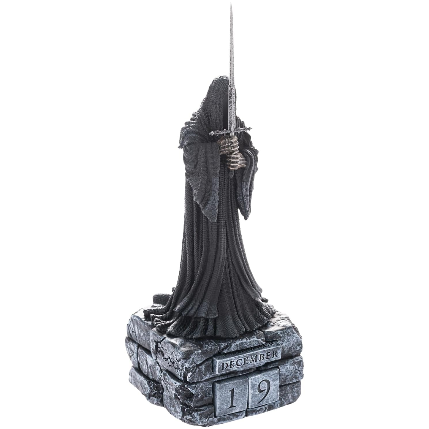 The Lord of the Rings Nazgul Ringwraith 3D Perpetual Calendar (Front) | Happy Piranha