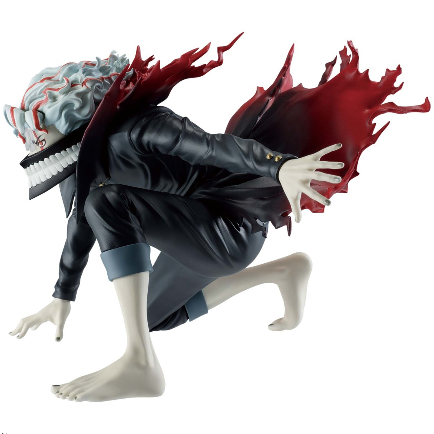 Okarun Transformed: Dandadan Vibration Stars Figure (Side) on a White Background | Happy Piranha