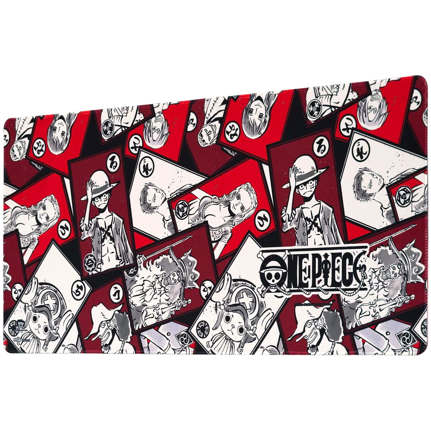 One Piece XXL Anime Gaming Mouse Pad & Keyboard Mat | Happy Piranha