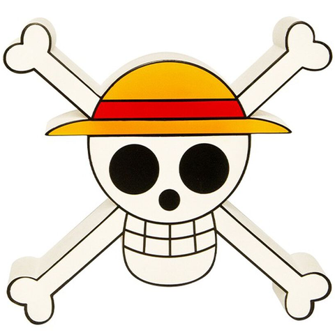 One Piece Straw Hat Crew Skull Lamp | Happy Piranha