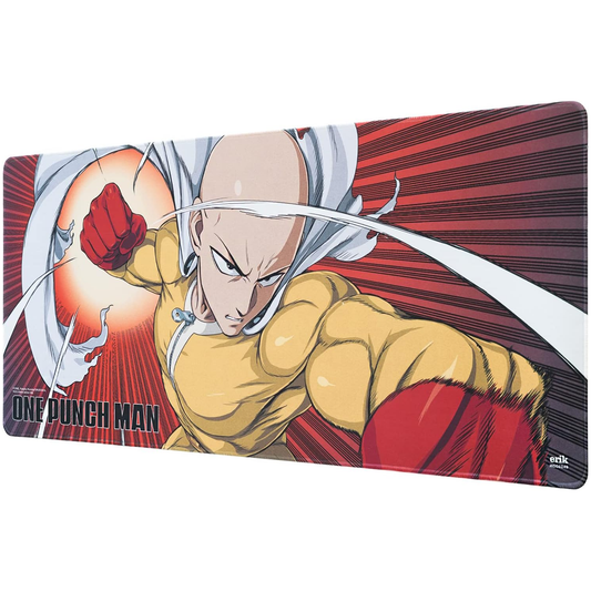 One Punch Man 31.5 Inch Anime Mouse Pad & Keyboard Mat | Happy Piranha
