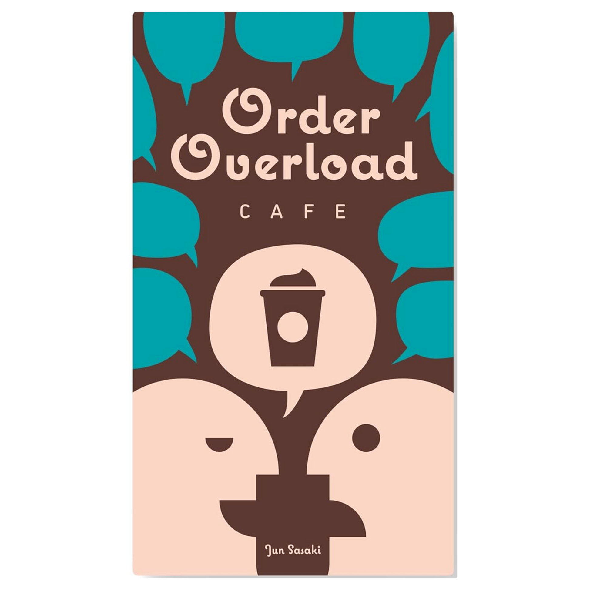 Order overload Café Board Game (Front) | Happy Piranha