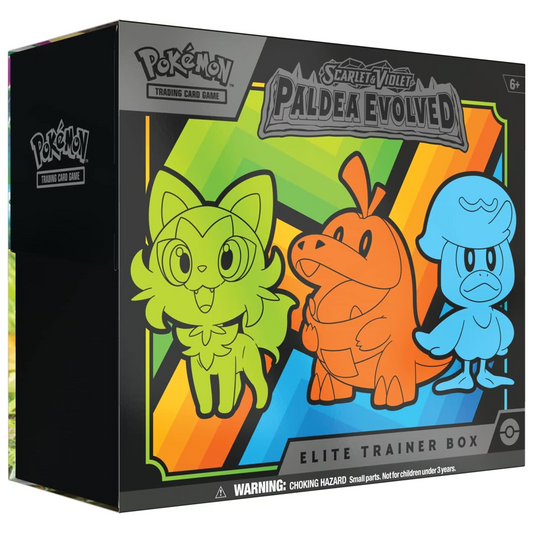 Pokémon TCG Scarlet & Violet Paldea Evolved Elite Trainer Box (Boxed) | Happy Piranha