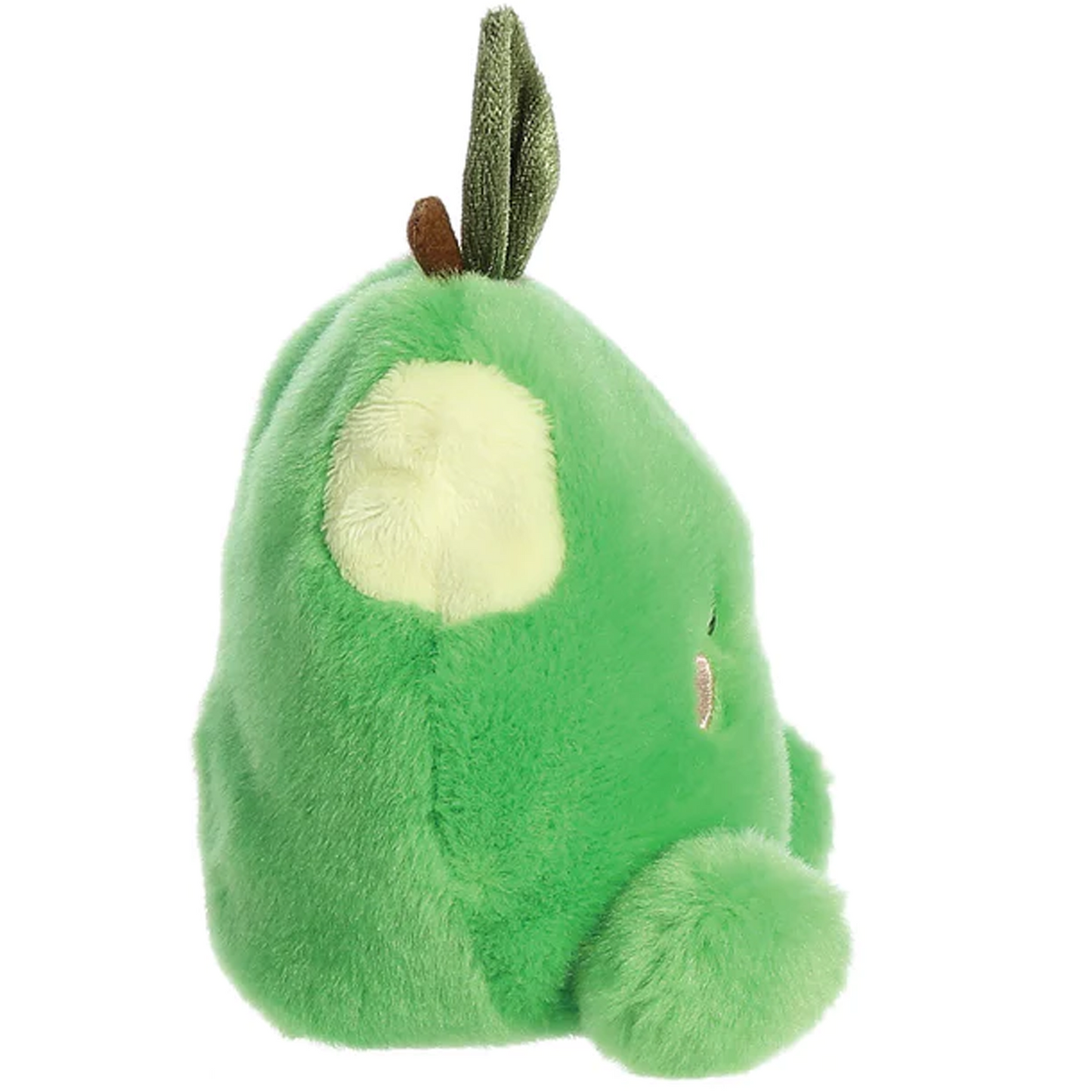 Adam the Green Apple Palm Pal Plushie Soft Toy (Side) | Happy Piranha