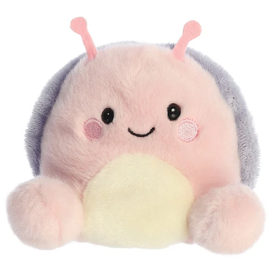 Shelby the Snail Palm Pal Kawaii Plushie Soft Toy (Front) | Happy Piranha