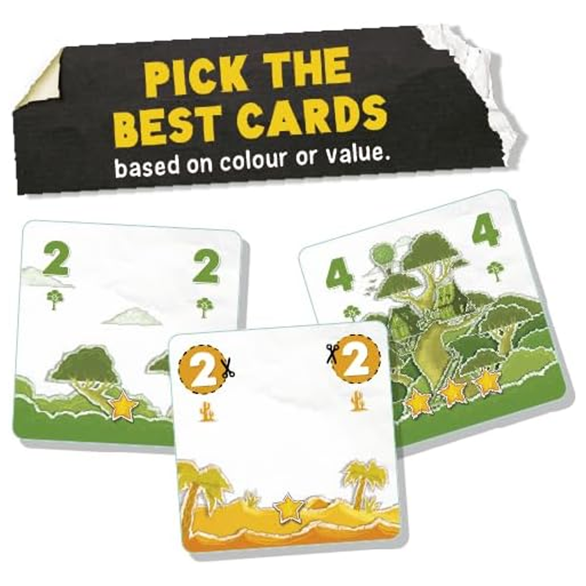Paper World Board Game (Infographic) On a White Background | Happy Piranha