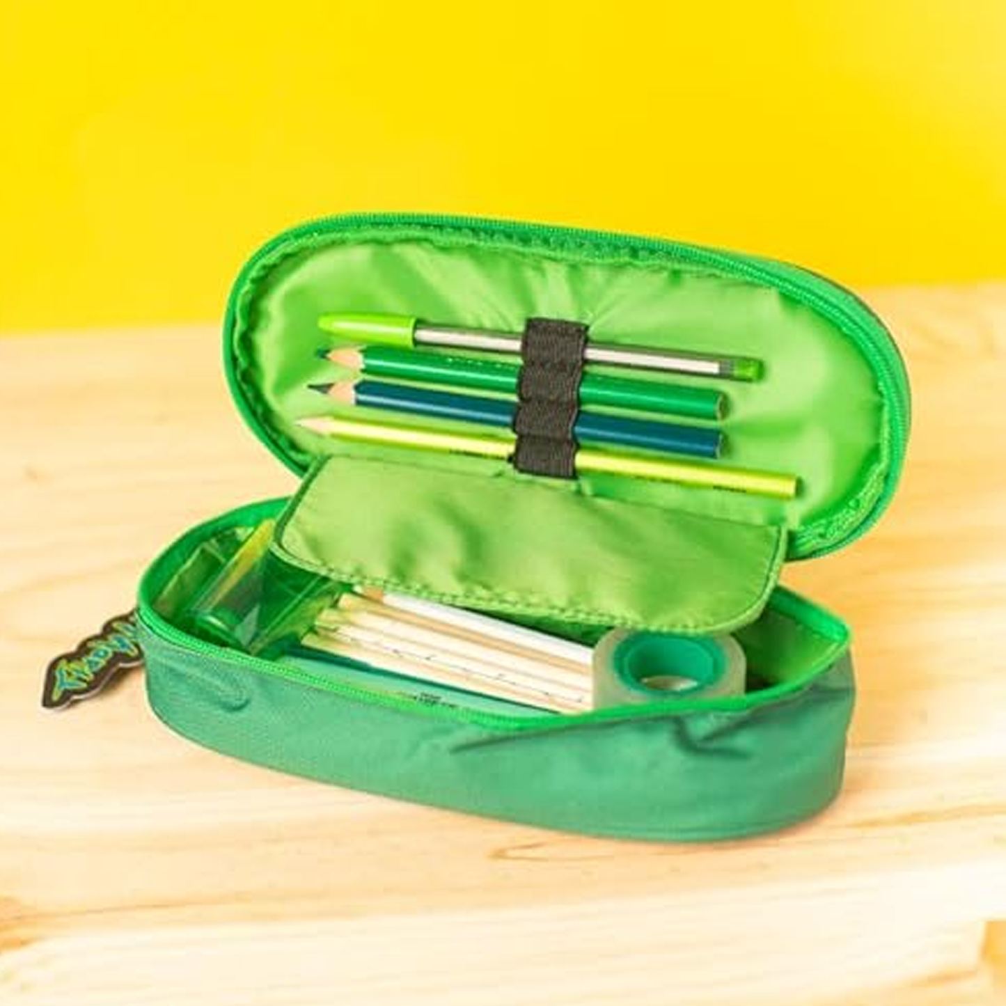 Rick and Morty Pickle Rick Pencil Case With Stationary Inside | Happy Piranha