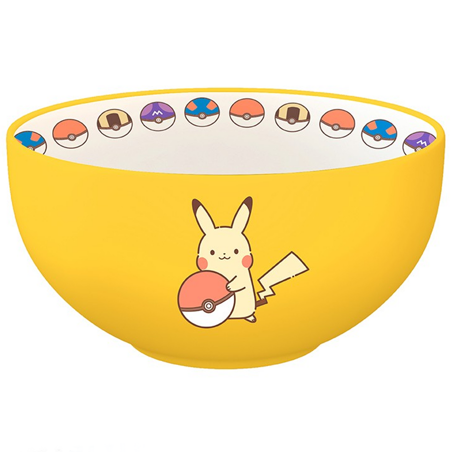 Pikachu Electric Type - 600ml Pokémon Breakfast Bowl (Front) | Happy Piranha