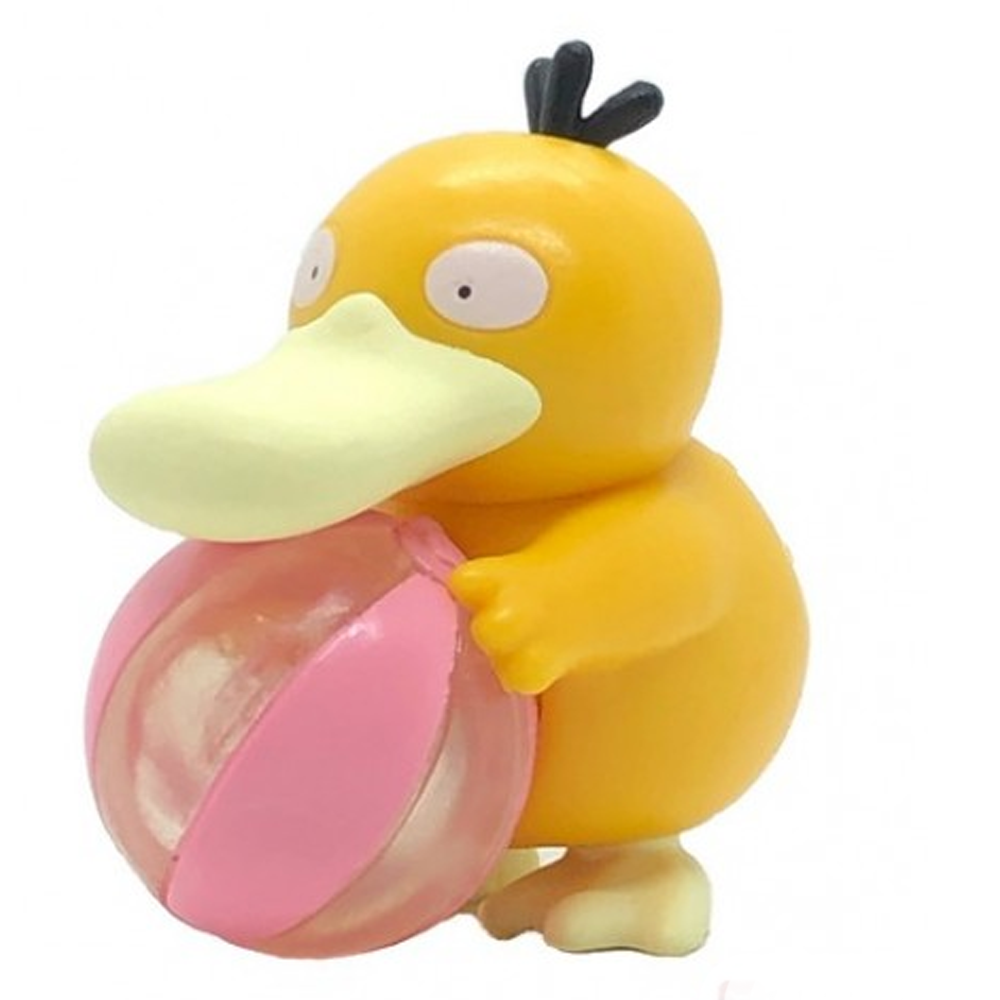 Pokémon Beach Glaring Sunshine 3 - Mini Figure Gachapon Capsule Toy (Psyduck) | Happy Piranha