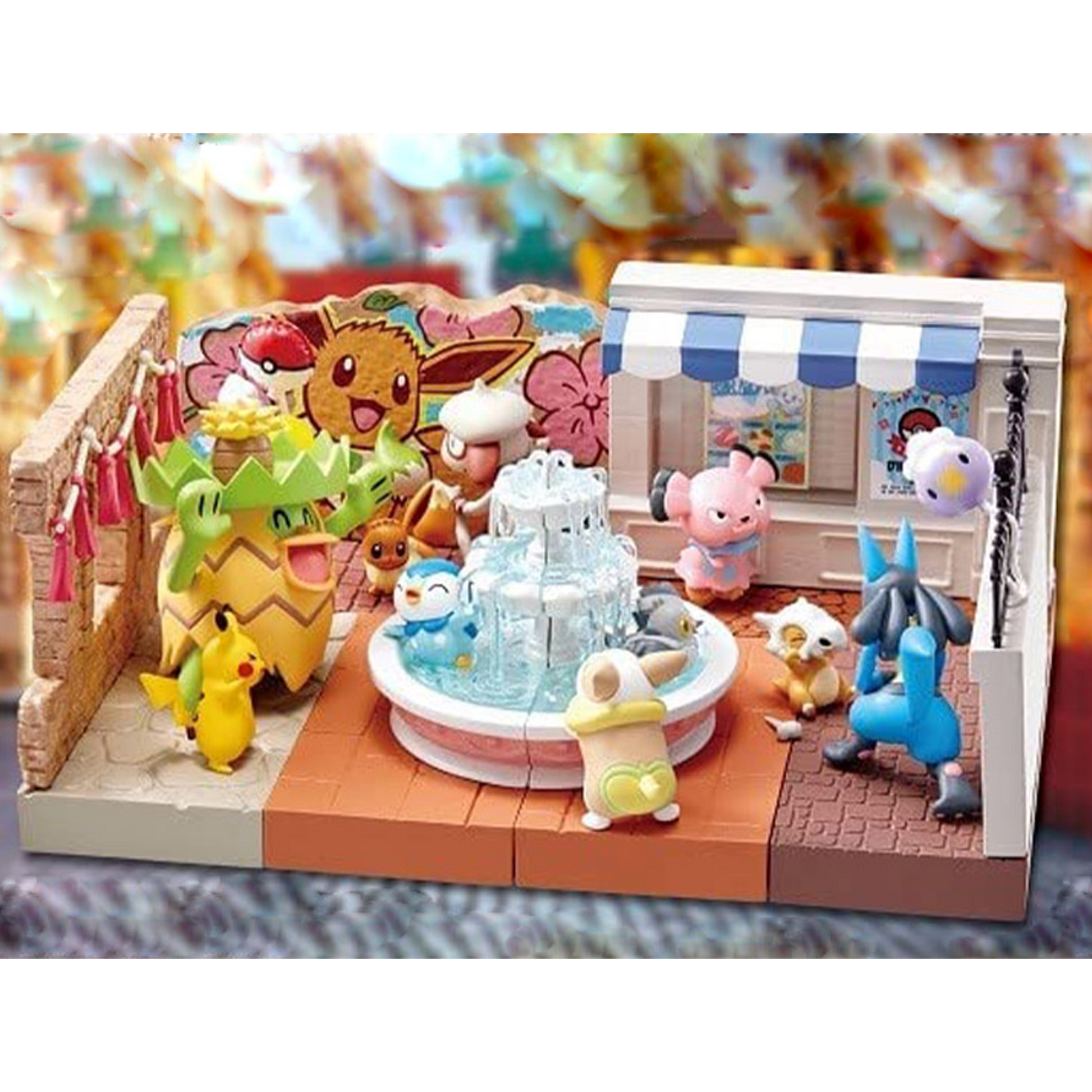 Re-Ment Pokémon Town Vol. 2 Festival Street Blind Box (All 6 Figures Together) | Happy Piranha