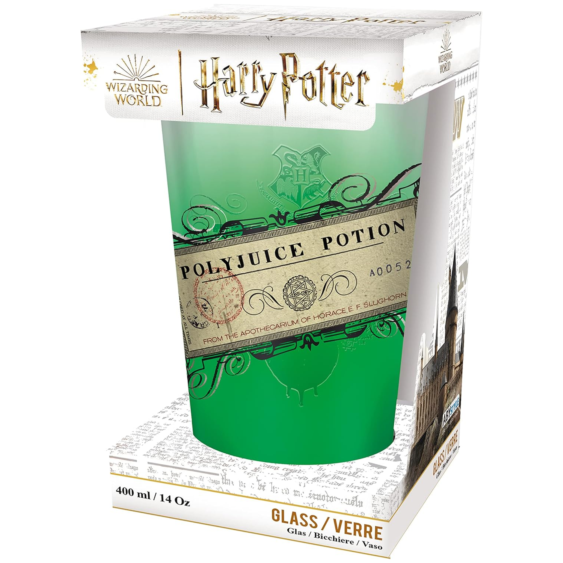 Polyjuice Potion -  Harry Potter Drinking Glass (Boxed) | Happy Piranha