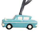 Harry Potter Blue Ford Car Bauble Hanging Decoration (Side) | Happy Piranha