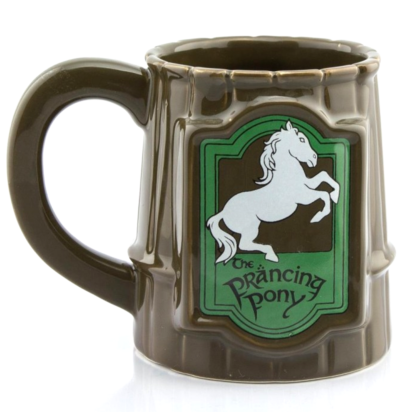 The Lord of the Rings Prancing Pony 3D Tankard Mug (Front) | Happy Piranha