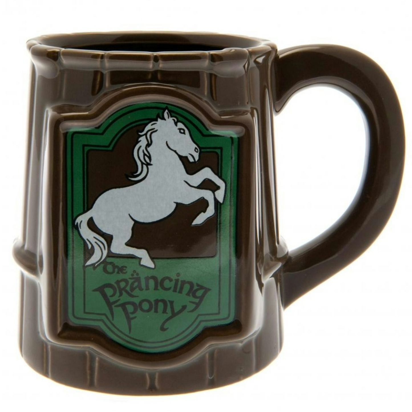 The Lord of the Rings Prancing Pony 3D Tankard Mug (Back) | Happy Piranha