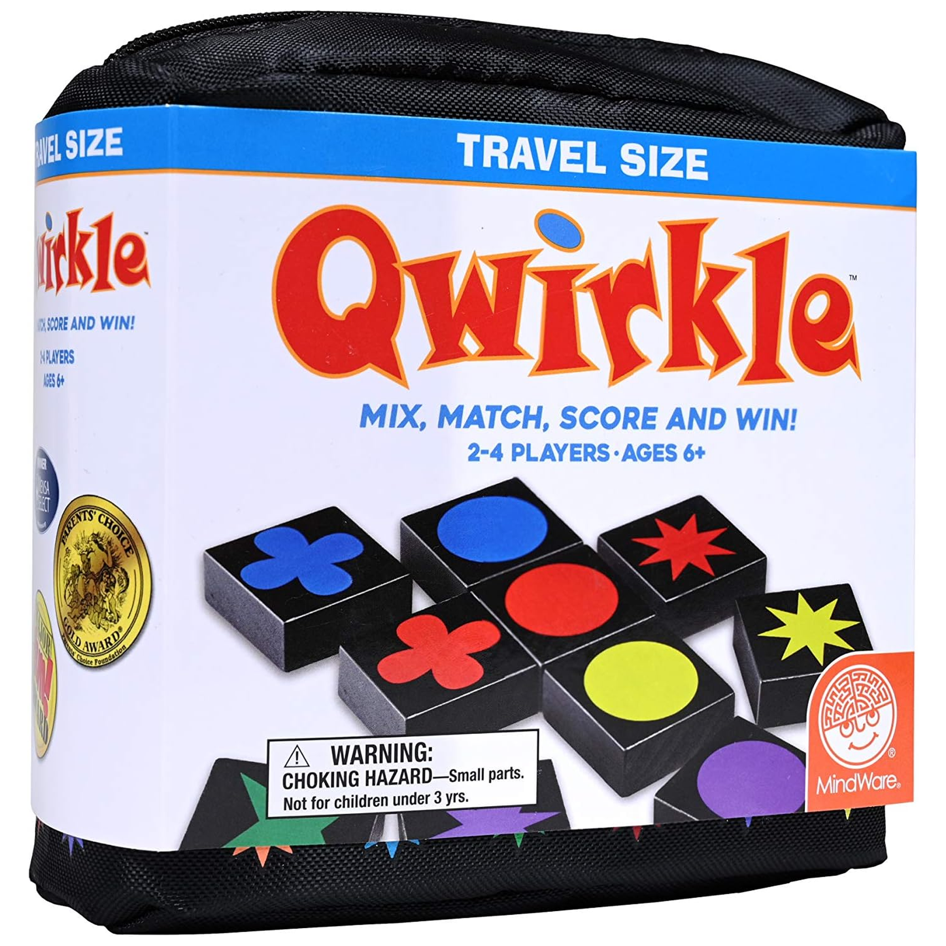 Qwirkle - Travel Size Board Game | Happy Piranha