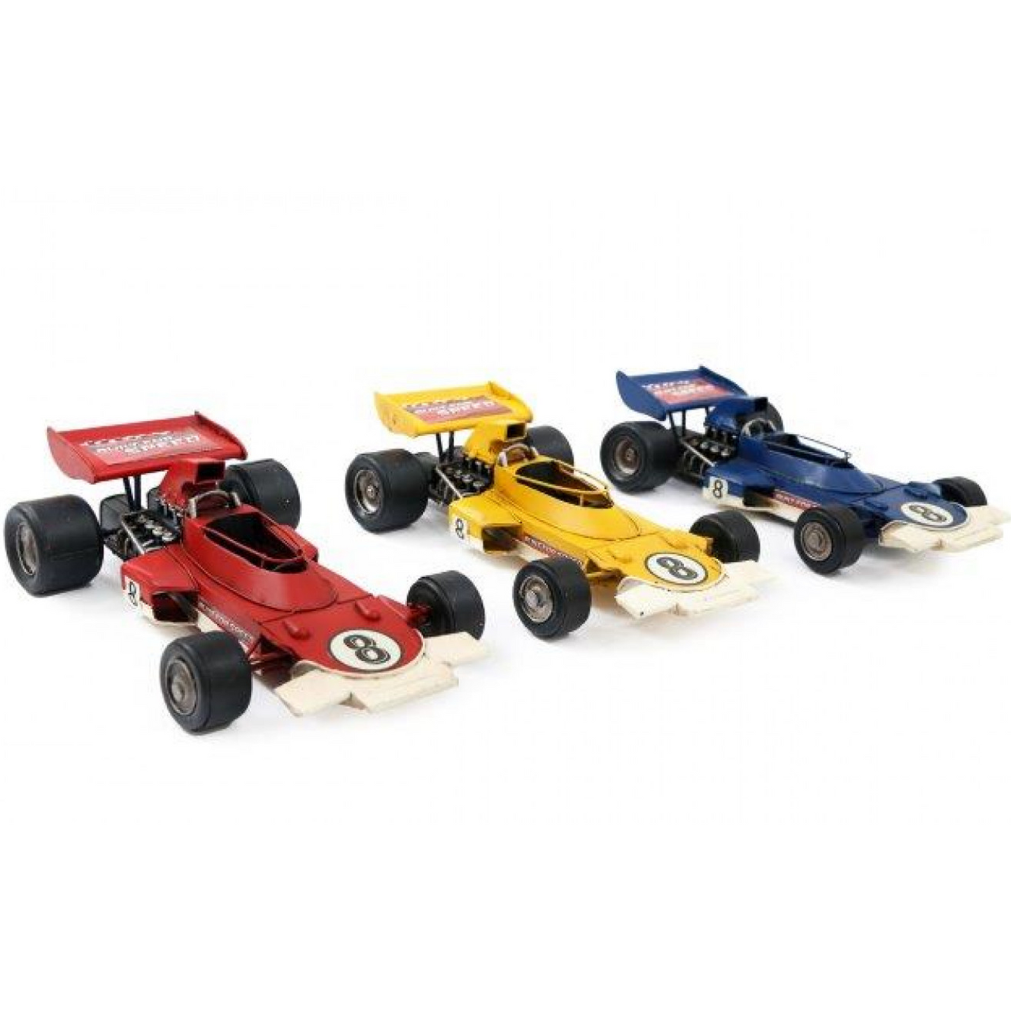 Metal Formula 1 Racing Car Ornament | Happy Piranha