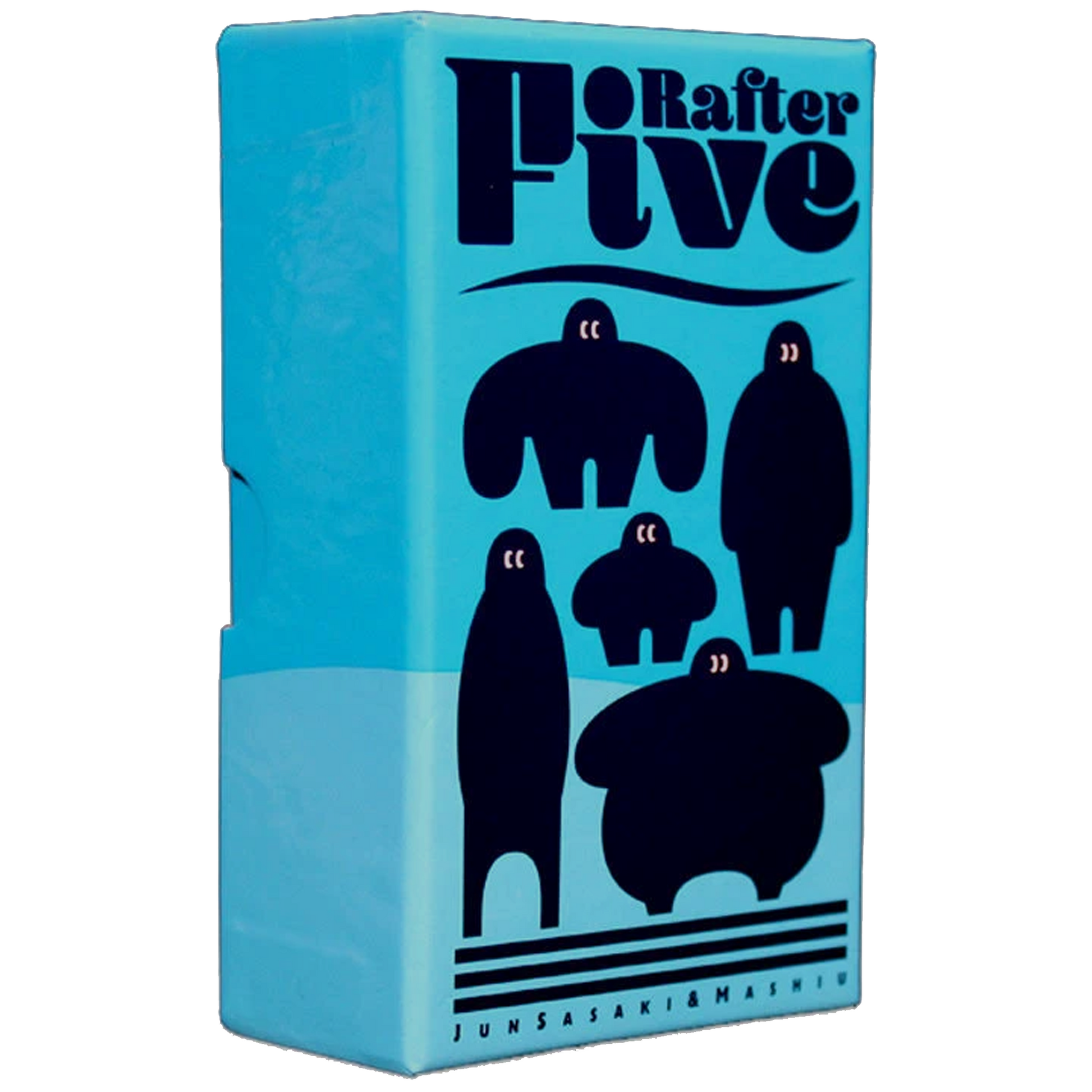 Rafter Five Board Game (Front) | Happy Piranha