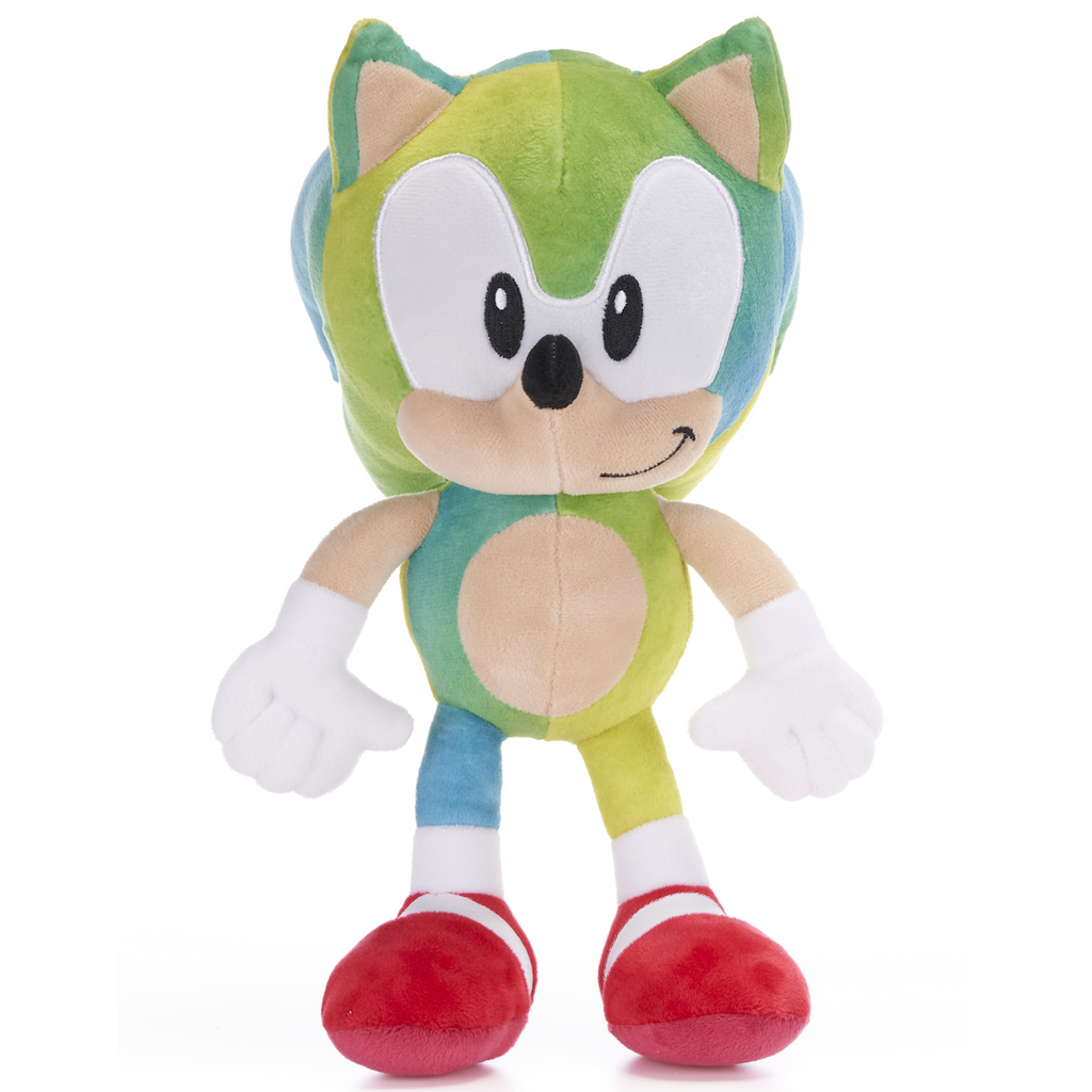 Rainbow Sonic the Hedgehog 30cm Plushie Sega Soft Toy | Happy Piranha