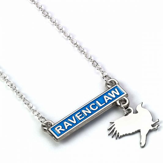 Ravenclaw - Harry Potter Hogwarts House Bar Necklace (Pendant) | Happy Piranha