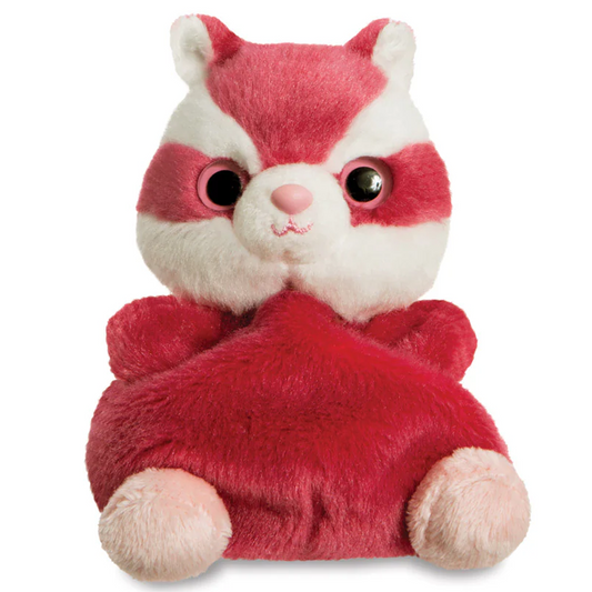 Chewoo the Red Squirrel - Palm Pal Plushie Stuffed Animal Soft Toy (Front) | Happy Piranha