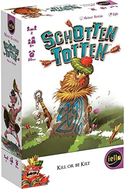 Schotten Totten Card Game (Front of Box) | Happy Piranha