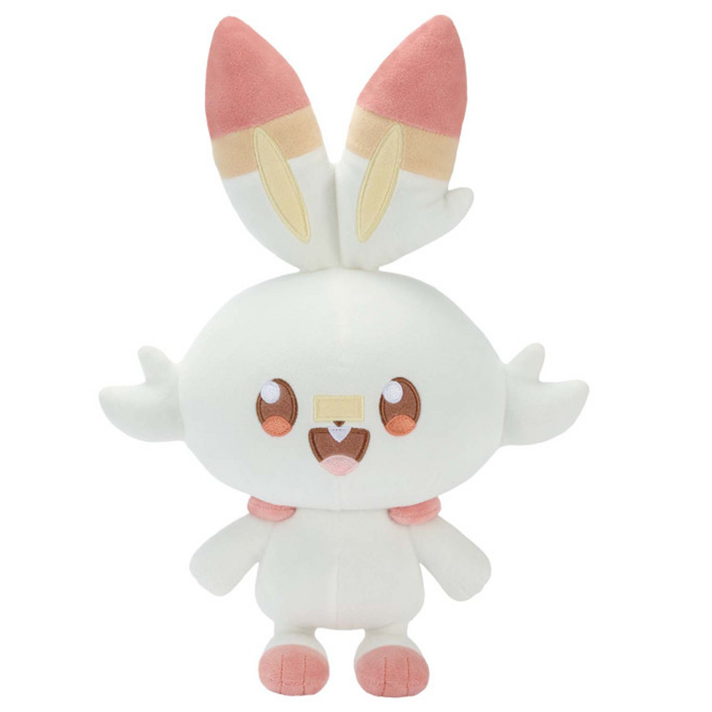 Scorbunny - 8'' Pokepeace Time Official Bandai Japanese Pokémon Plushie Soft Toy | Happy Piranha