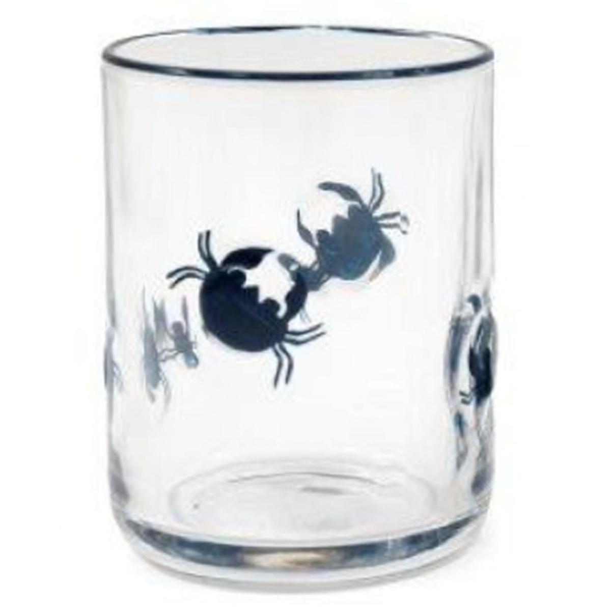 Seashore Creatures Design Glass Tumbler