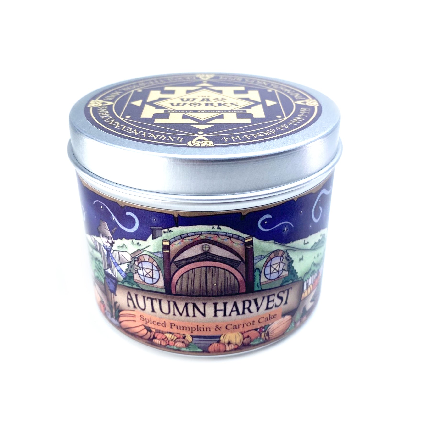 Autumn Harvest Scented Candle | Happy Piranha