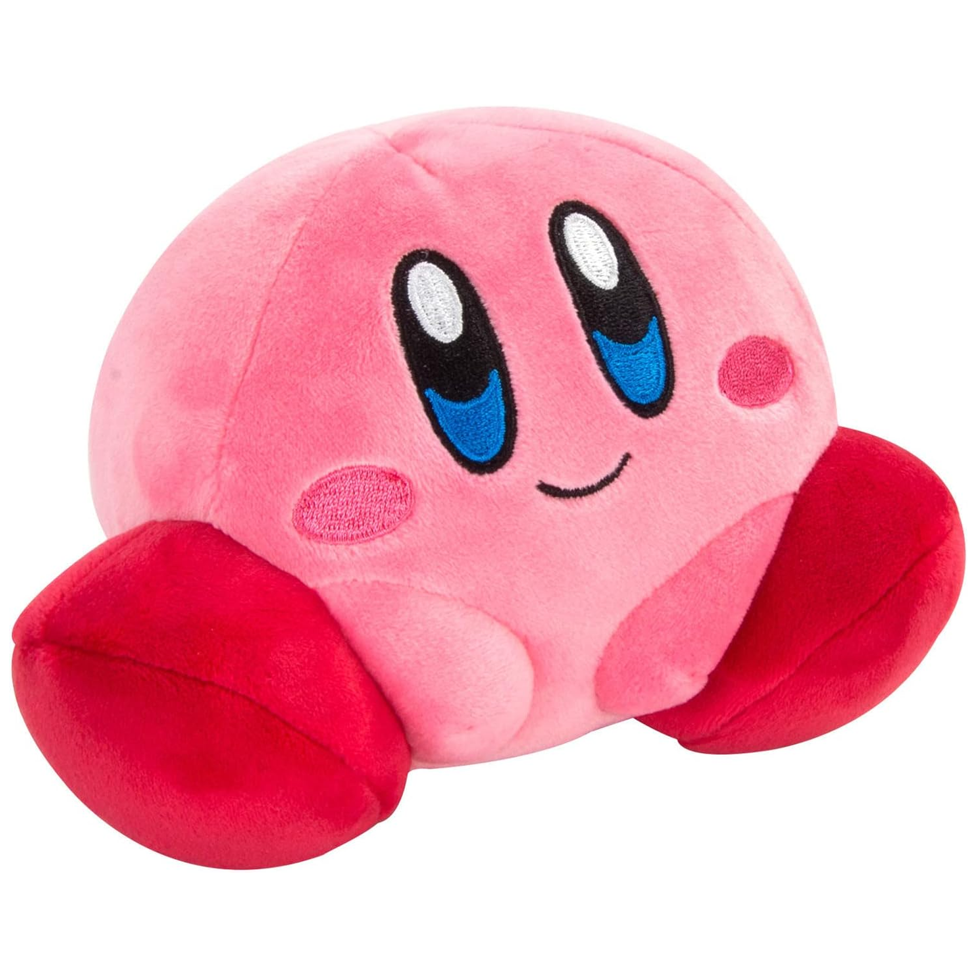 Kirby of the Stars: Smiling Kirby - Nintendo Plushie Soft Toy (Right Side) | Happy Piranha