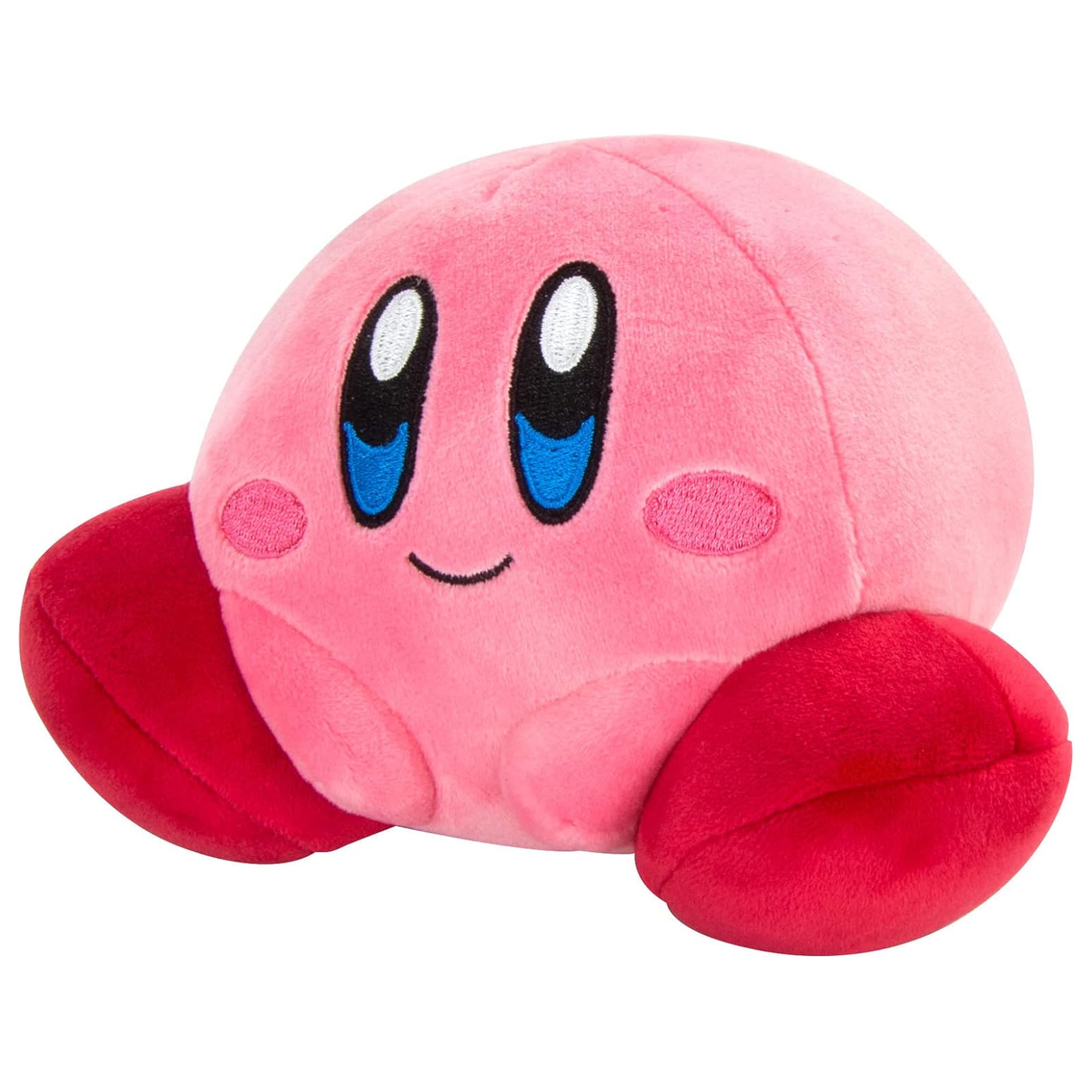 Kirby of the Stars: Smiling Kirby - Nintendo Plushie Soft Toy (Left Side) | Happy Piranha