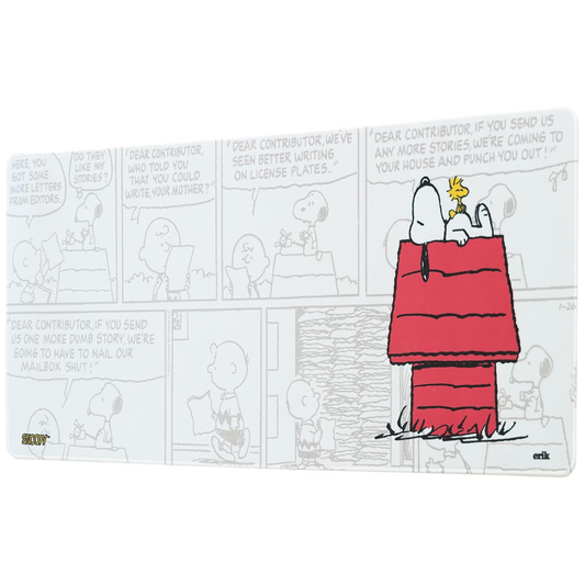 Snoopy XXL Gaming Mouse Pad & Keyboard Mat | Happy Piranha