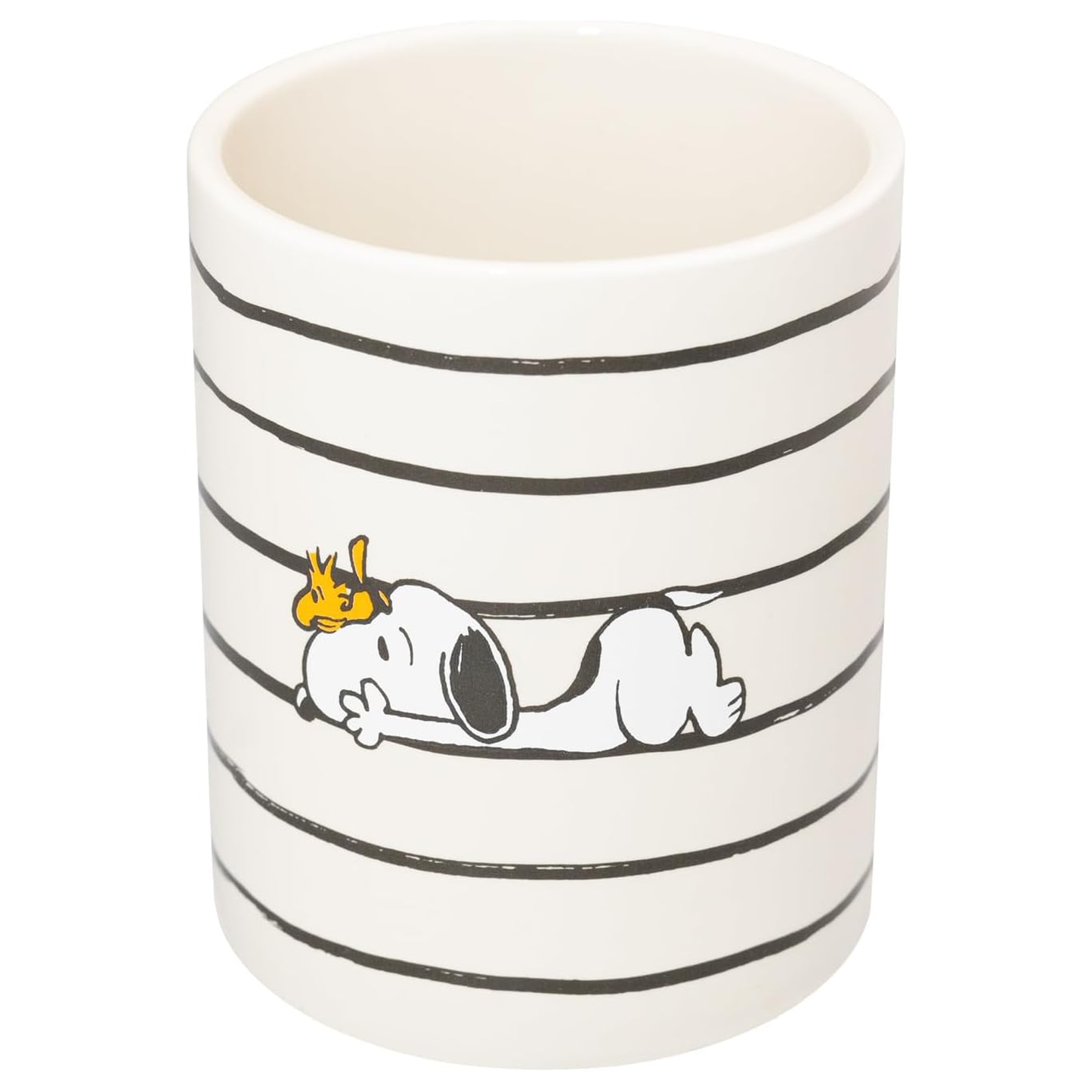 Peanuts: Snoopy & Woodstock Design Pen Holder / Stationary Pot | Happy Piranha 