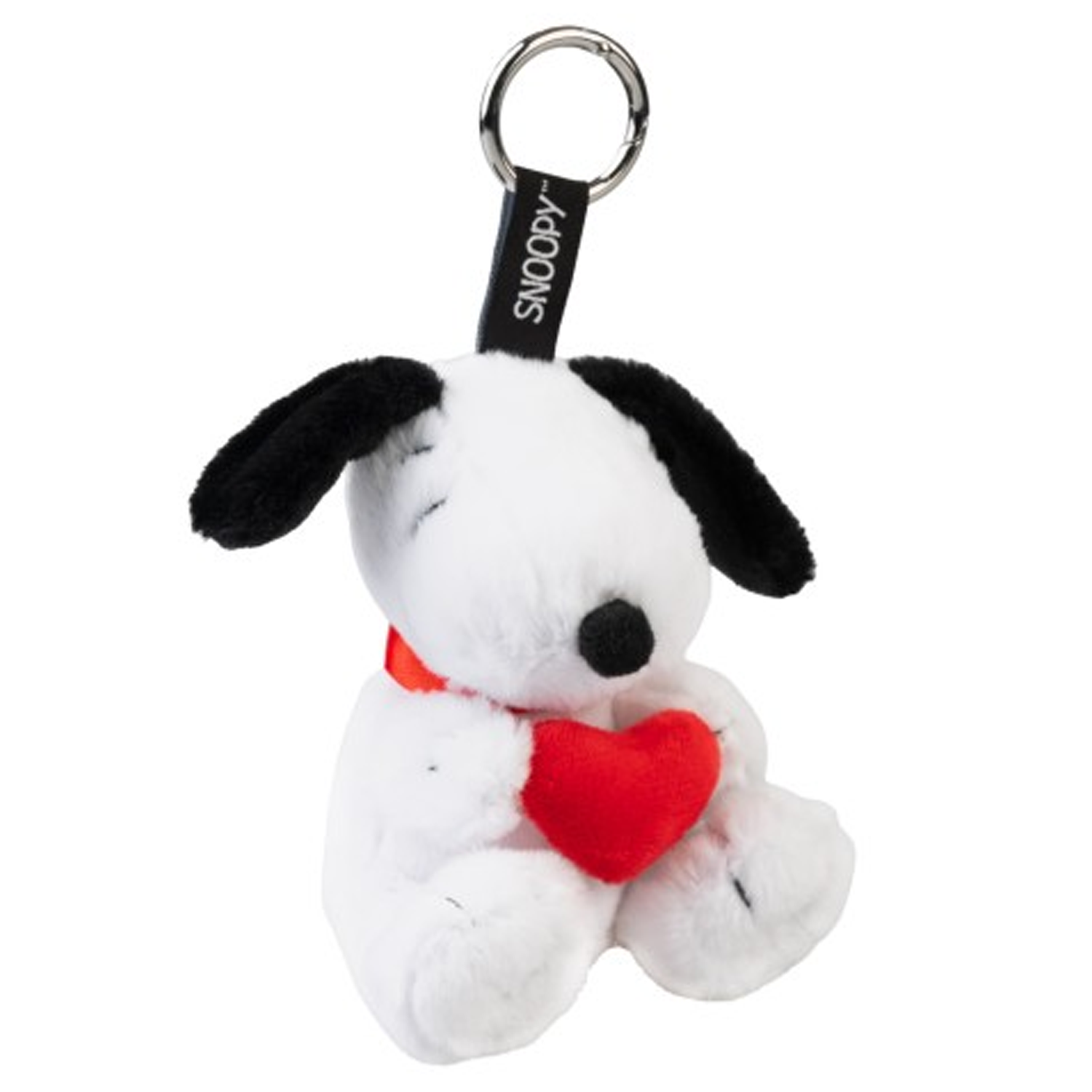 Peanuts: Snoopy Love Season Plush Keychain (Front View on a White Background) | Happy Piranha