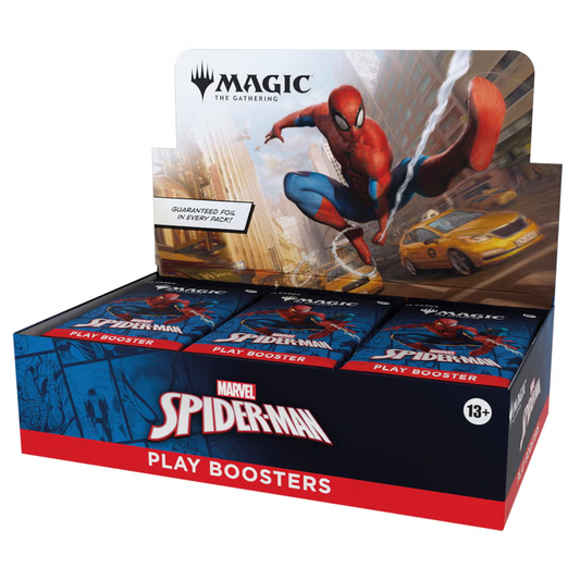 Marvel Spiderman Magic the Gathering Play Booster Box | Happy Piranha