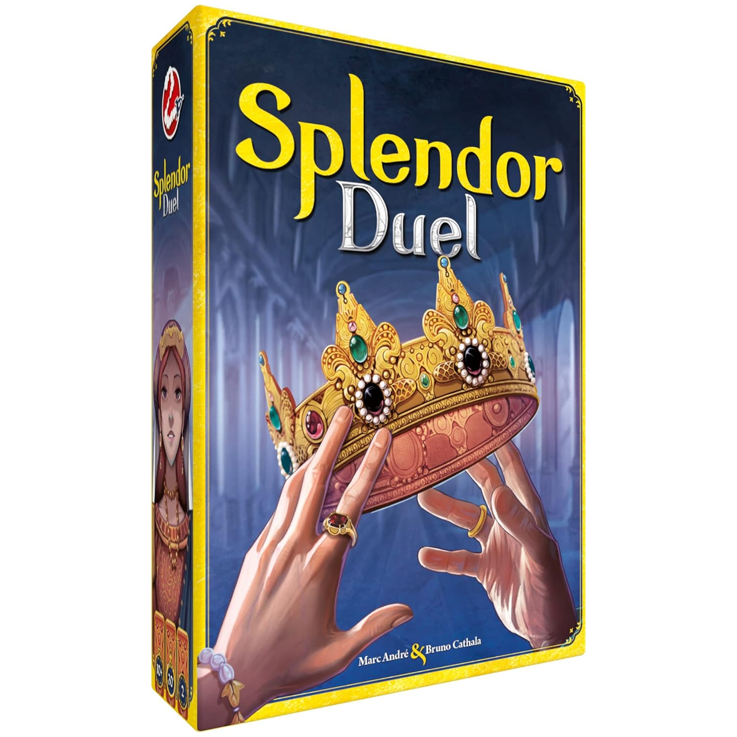 Splendor Duel Board Game Front of Box | Happy Piranha