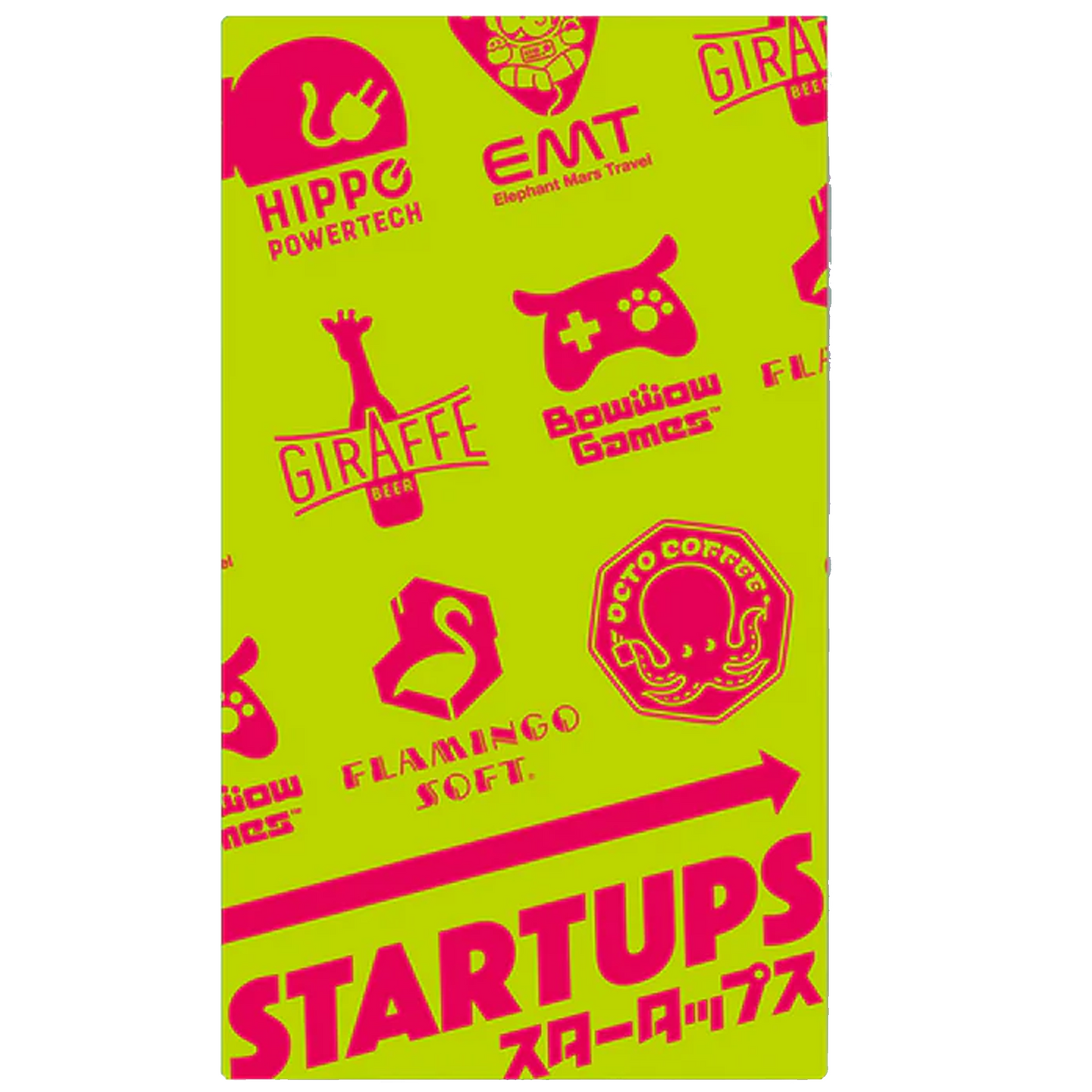 Startups Board Game (Front) | Happy Piranha 