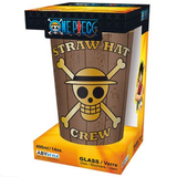 One Piece Straw Hat Crew Drinking Glass (in Box) | Happy Piranha