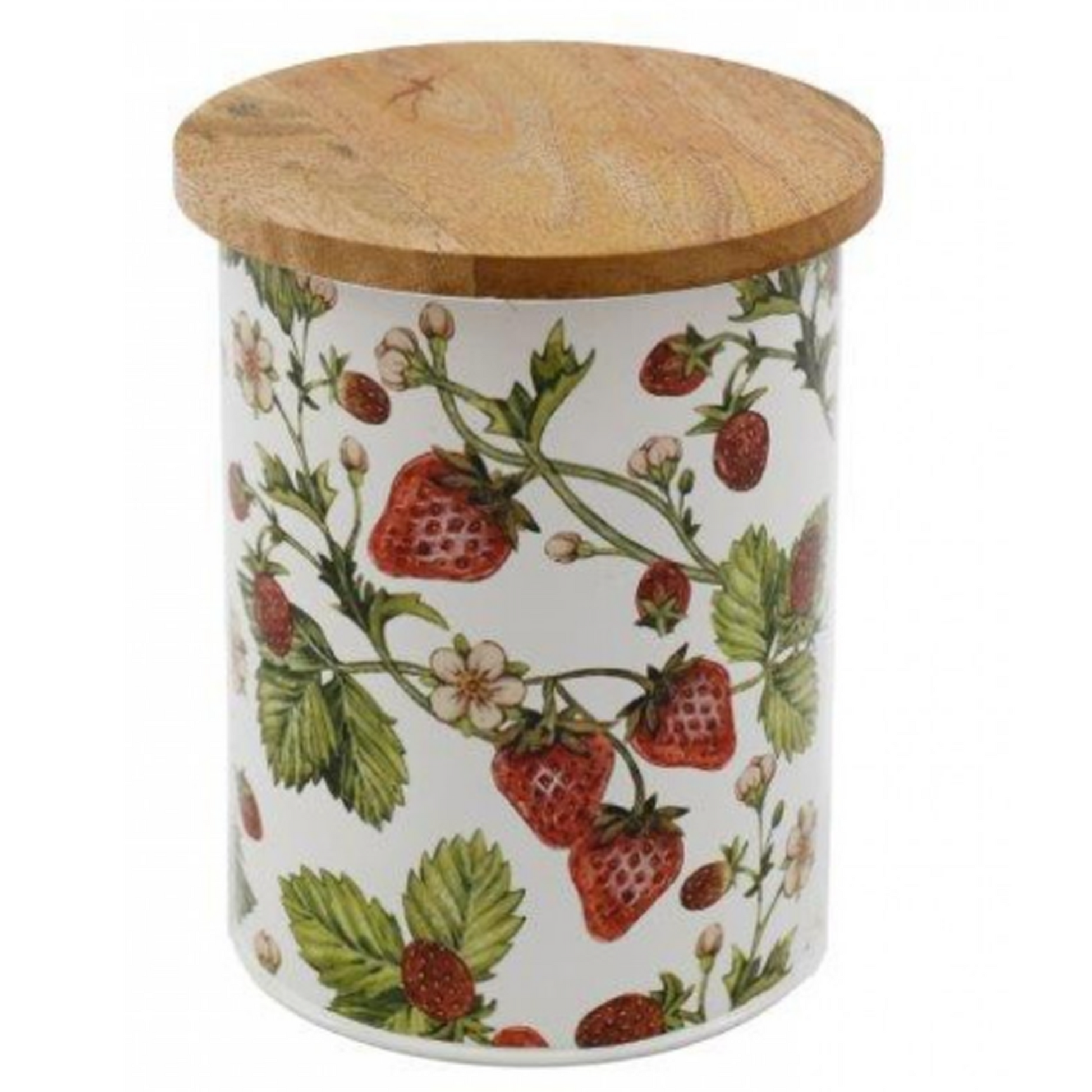 Strawberry Plant Design Cannister / Caddy | Happy Piranha