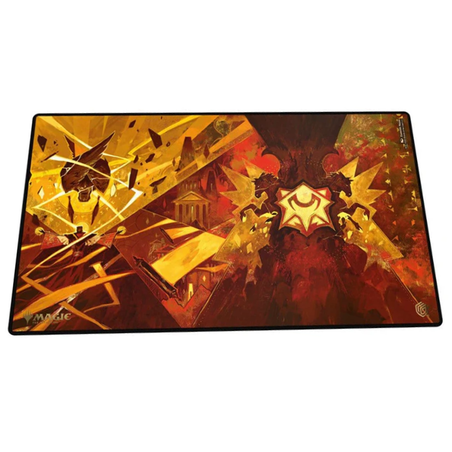 Ultimate Guard: Secrets of Strixhaven Lorehold Playmat 61 x 35cm on a White Background | Happy Piranha