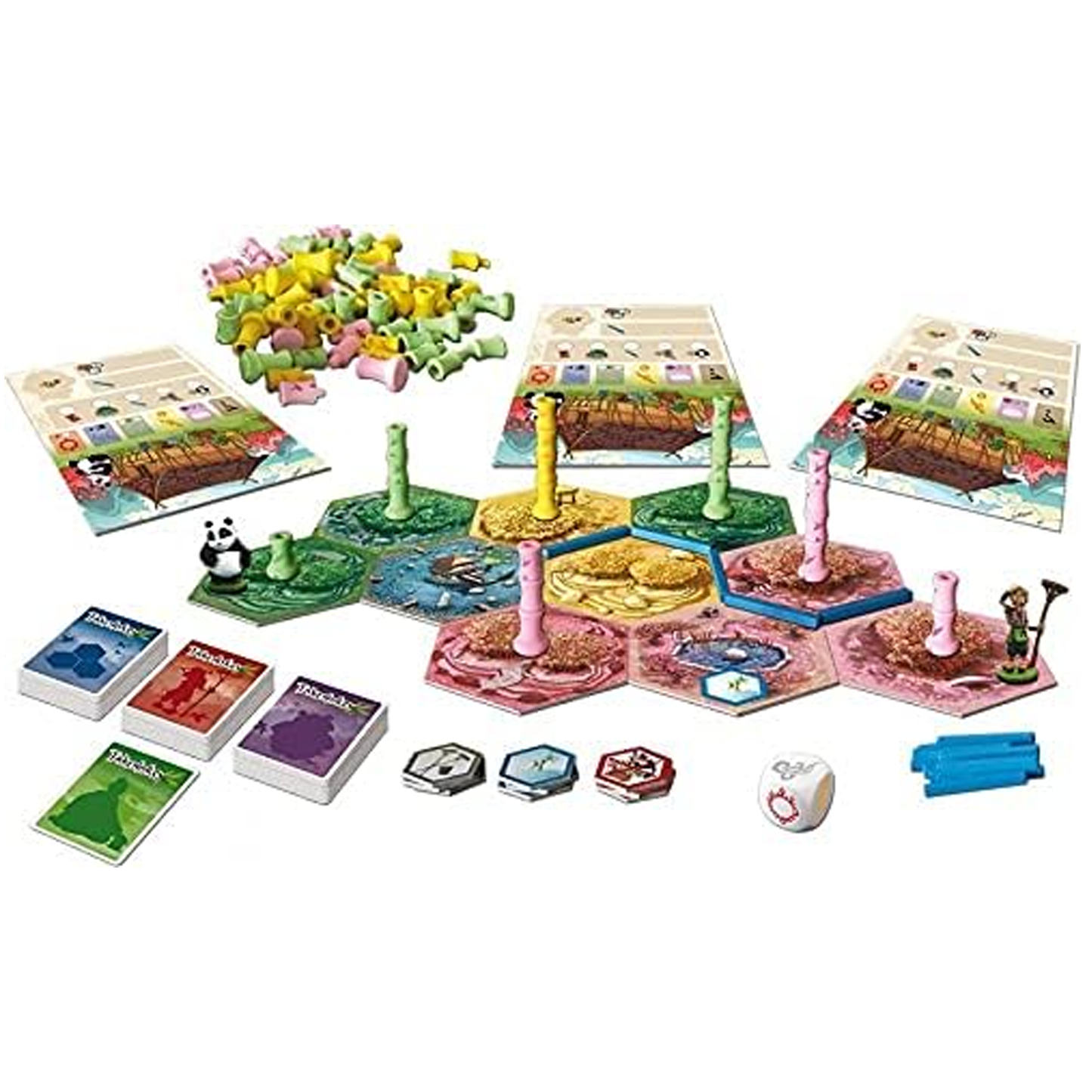 Takenoko Board Game (Components) | Happy Piranha