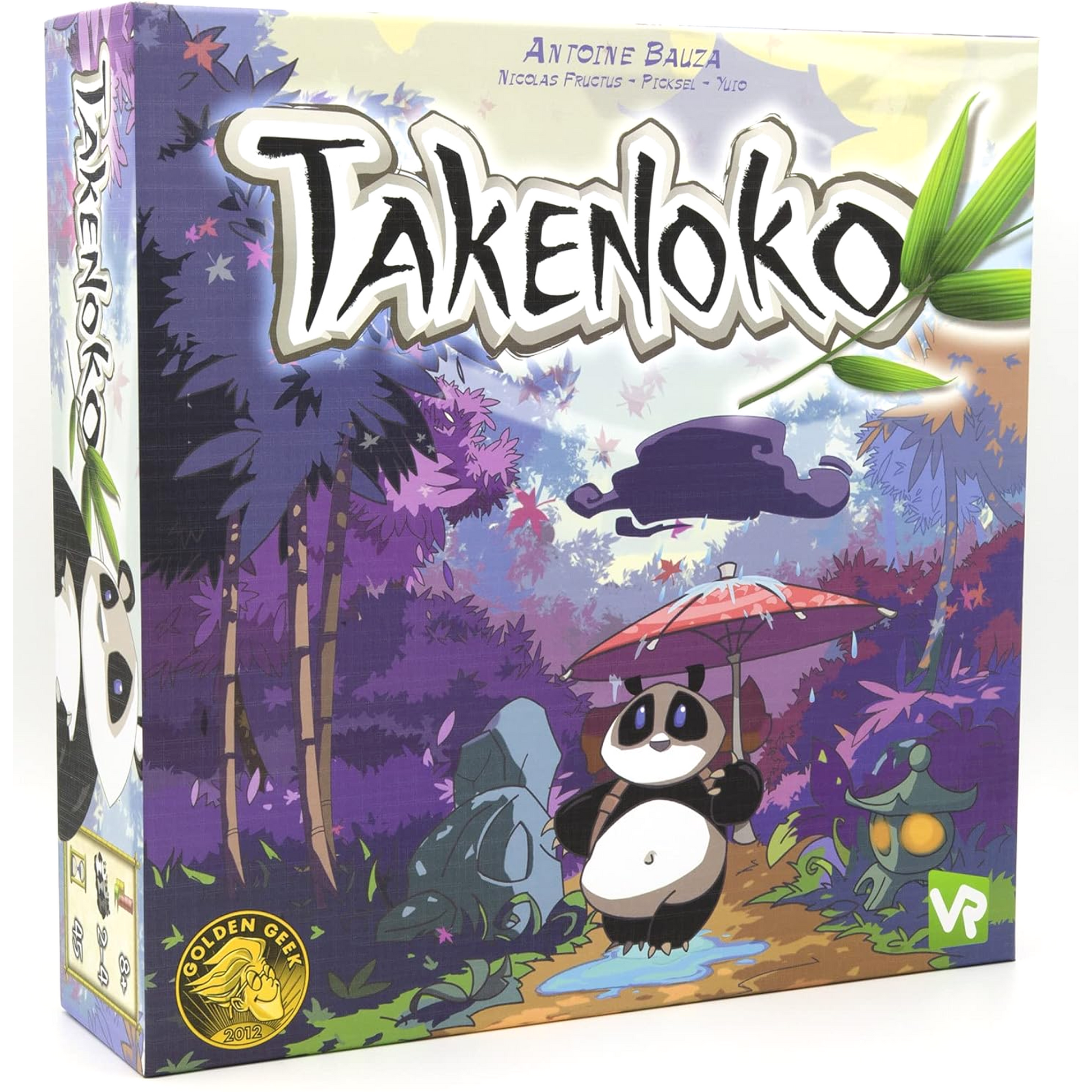 Takenoko Board Game (Front of Box) | Happy Piranha