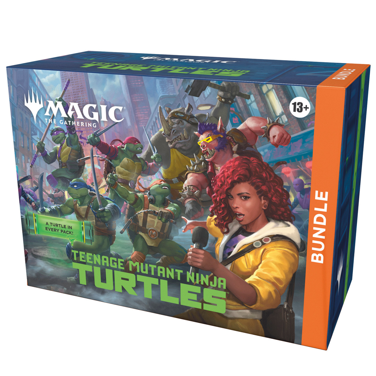 Magic the Gathering: Teenage Mutant Ninja Turtles Bundle on a White Background | Happy Piranha