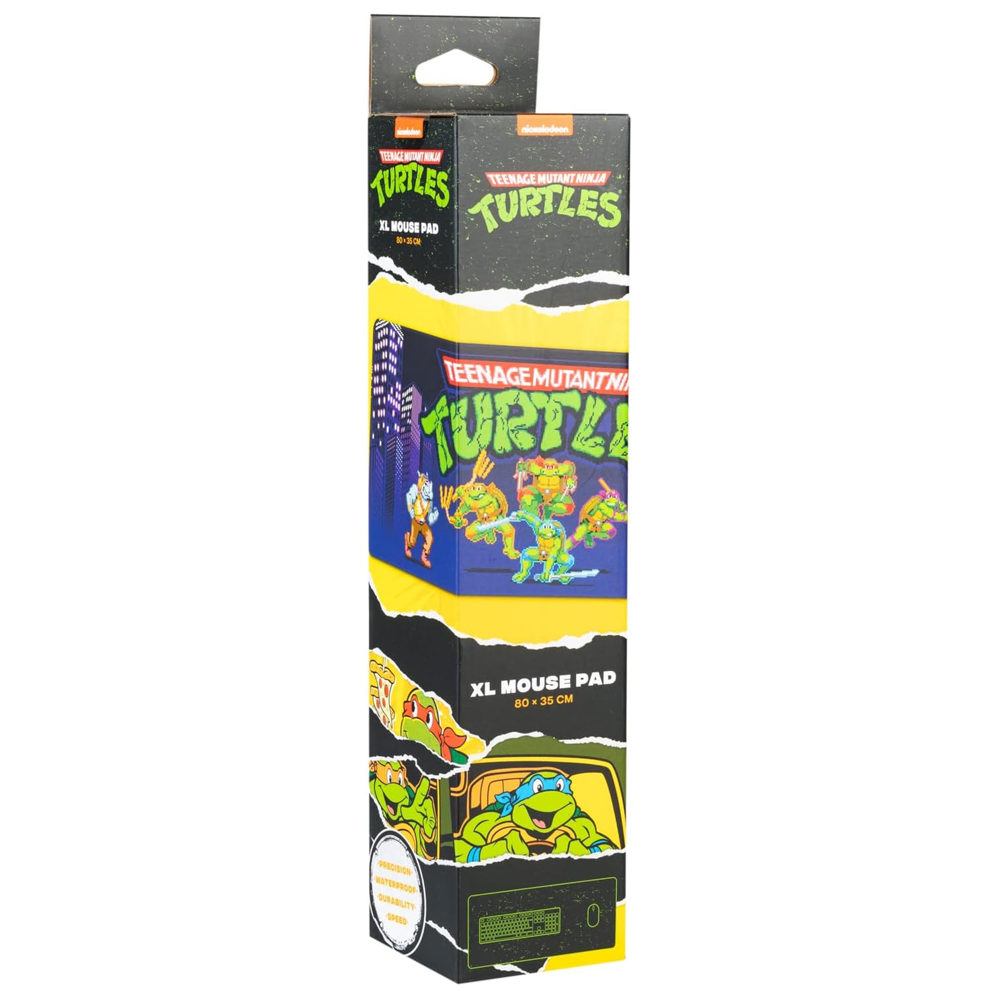 Teenage Mutant Ninja Turtles XXL 31.5 Inch Gaming Mouse Pad & Keyboard Mat in its Colourful Carboard Packaging | Happy Piranha