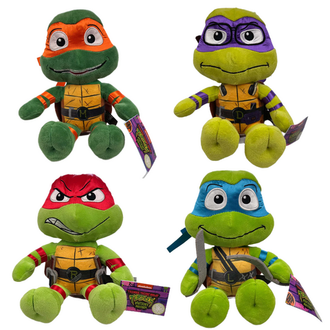 Teenage Mutant Ninja Turtles TMNT Plushie Soft Toys | Happy Piranha