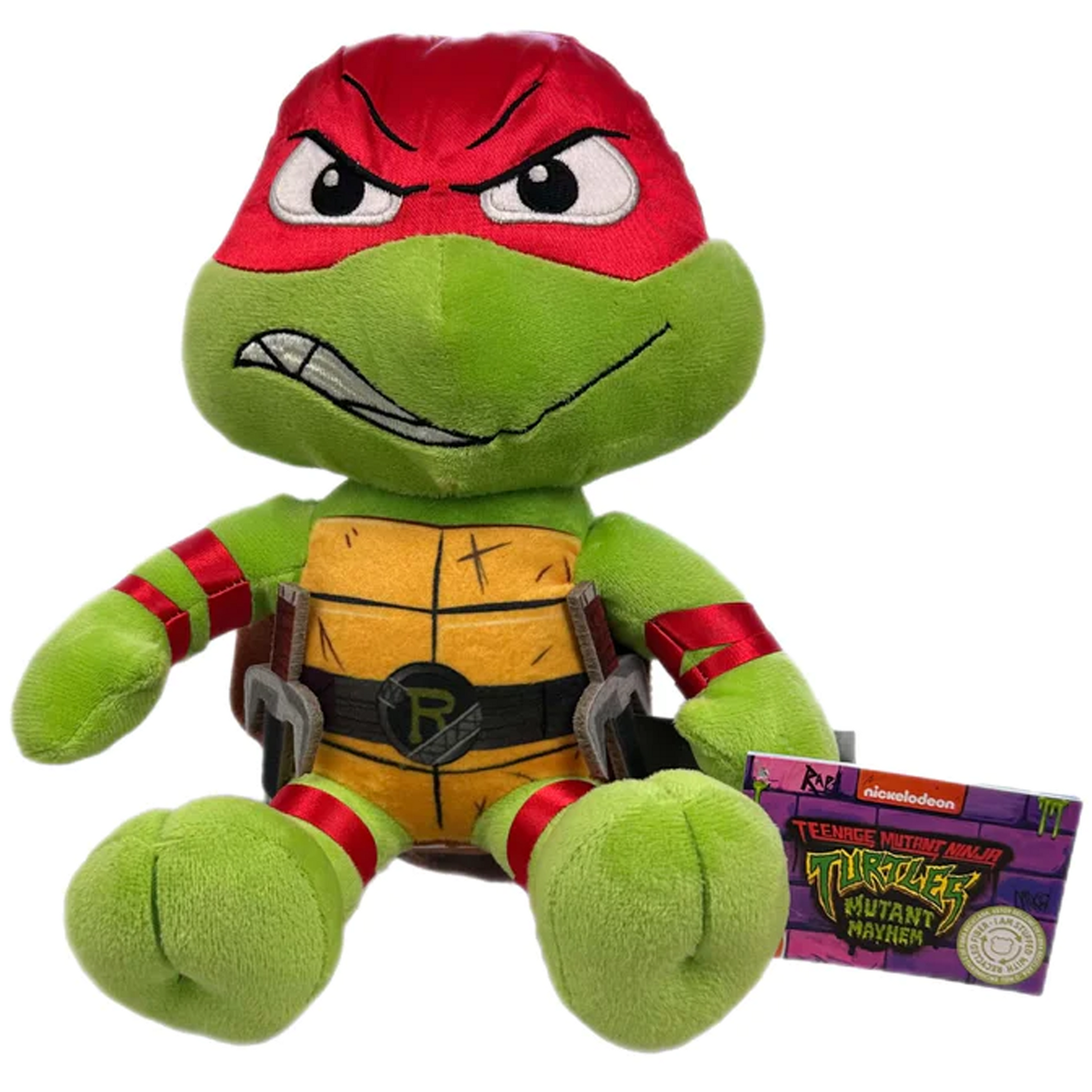 Teenage Mutant Ninja Turtles TMNT Plushie Soft Toys (Raphael) | Happy Piranha